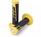 Clamp on grips 1/2 waffle yellow/black ProTaper