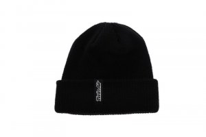 Embroidered Beanie TwinAir Črn