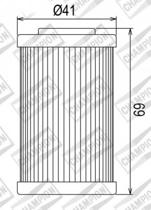 Oljni filter CHAMPION COF555