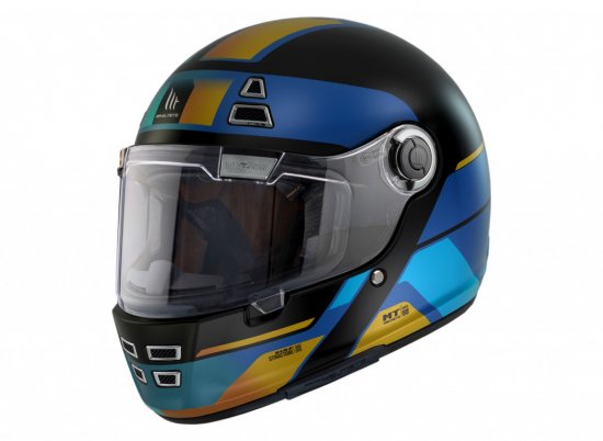 Integralna čelada MT Helmets JARAMA 68TH C7 MATT BLUE M