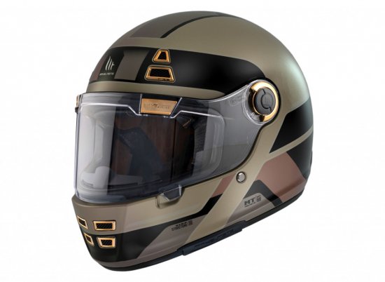 Integralna čelada MT Helmets JARAMA 68TH C9 MATT GOLD XL