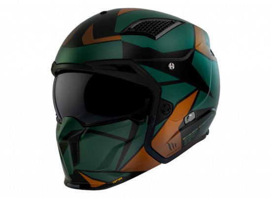 Trial helmet MT Helmets STREETFIGHTER SV S P1R A9 GLOSS BROWN XXL