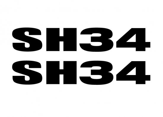 Stickers SHAD for SH34 za BMW F 750 GS