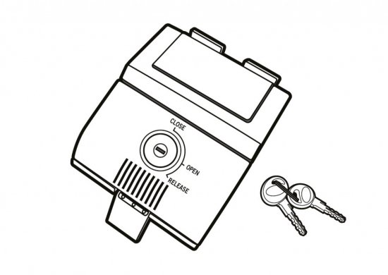 Locking system SHAD for SH49 za BMW R 1200 GS (2003-2019)