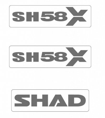 Stickers SHAD for SH58X za BMW R 1200 GS (2003-2019)