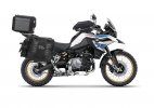 Set of SHAD TERRA TR40 adventure saddlebags and SHAD TERRA aluminium top case TR55 PURE BLACK, inclu SHAD BMW F750GS/F850GS/ADVENTURE