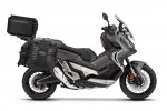 Set of SHAD TERRA TR40 adventure saddlebags and SHAD TERRA aluminium top case TR55 PURE BLACK, inclu SHAD HONDA X-ADV 750