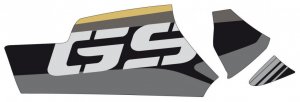 Swing arm protector PUIG 20153O GS zlata