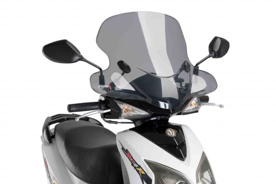 Windshield PUIG CITY TOURING smoke za APRILIA Shiver 900