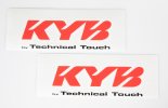 FF Sticker set KYB 170010000302 KYB by TT rdeč