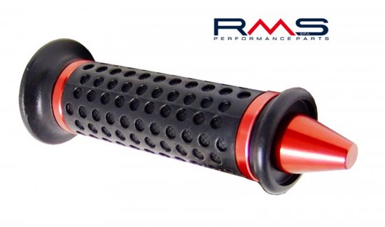 Ročaji (Gripi) RMS 184160340 black/red end