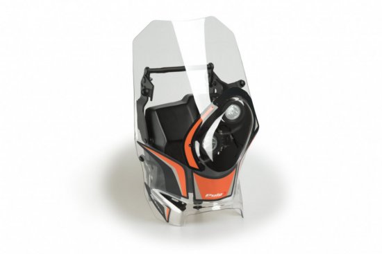 Semifairing PUIG RALLY prozorna za KTM EXC (XC) 250 (2008-2022)