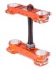 Triple clamp X-TRIG 40502009 ROCS PRO Oranžna