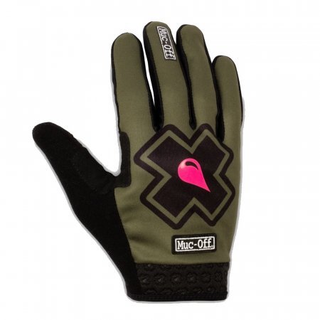 MTB Gloves MUC-OFF Zelena M za YAMAHA XT 1200 Z Super Ténéré