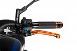 Clutch lever without adapter PUIG 210TA 3.0 poklopna (foldable) orange/blue