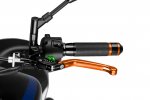 Clutch lever without adapter PUIG 210TV 3.0 poklopna (foldable) orange/green