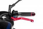 Clutch lever without adapter PUIG 220RA 3.0 dolga (long) red/blue