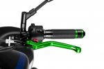 Clutch lever without adapter PUIG 220VR 3.0 dolga (long) green/red