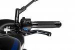 Clutch lever without adapter PUIG 230NA 3.0 kratka (short) black/blue