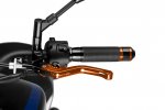 Clutch lever without adapter PUIG 230TN 3.0 kratka (short) orange/black