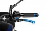 Clutch lever without adapter PUIG 24ANA 3.0 raztegljiva poklopna (extendable folding) blue/blue