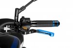 Clutch lever without adapter PUIG 24ANO 3.0 raztegljiva poklopna (extendable folding) blue/gold