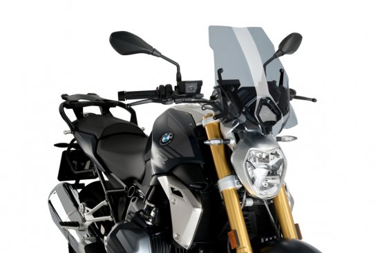 Windshield PUIG NEW. GEN TOURING smoke za BMW R 1200 R