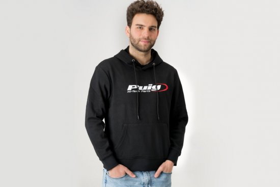 Sweatshirt PUIG XXXL črna za YAMAHA XT 1200 Z Super Ténéré