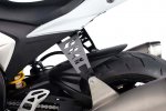 Exhaust brackets PUIG 5002N black levi