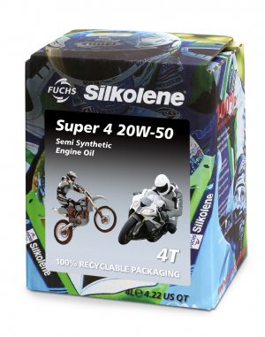 Motorno olje SILKOLENE SUPER 4 20W-50 4 l