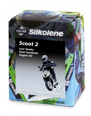 Motorno olje SILKOLENE SCOOT 2 4 l