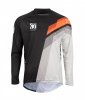 MX dres YOKO VIILEE black / white / orange M