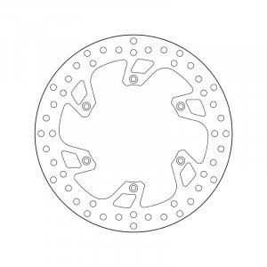 Zavorni disk BREMBO fix