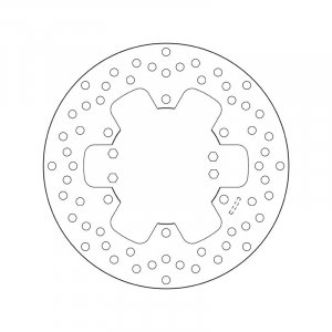 Zavorni disk BREMBO fix