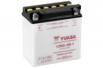 Conventional 12V battery NO ACID YUASA 12N9-4B-1