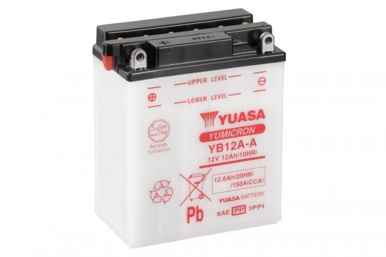 Yumicron battery with acid YUASA za KAWASAKI ZR 550 Zephyr (1983-1983, 1991-1993)