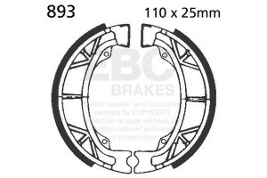 Brake shoe set EBC