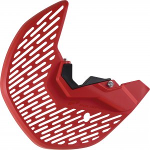 Disc & bottom fork protector POLISPORT PERFORMANCE Rdeč