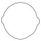 Tesnilo sklopke (Clutch cover gasket) WINDEROSA outer side