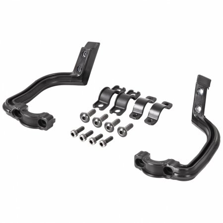 Universal mounting kit POLISPORT 8307900002 MX FLOW / BULLIT Črn