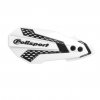 Handguard POLISPORT 8308200002 MX FLOW with mounting system white/black