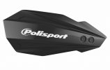 Handguard POLISPORT 8308500018 MX BULLIT with mounting system Black