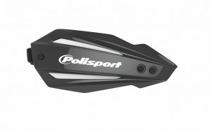 Handguard POLISPORT BULLIT FWA with universal mounting kit Black