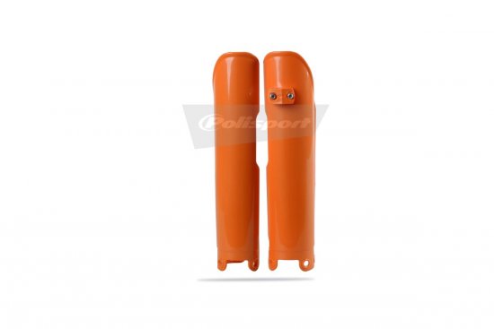 Fork guards POLISPORT (par) orange KTM za KTM SX-F 505 (2007-2007)