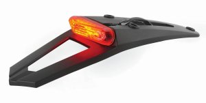 Tail Light for rear fender POLISPORT RS LED 12V 1,1/0,2W LED lamp črna