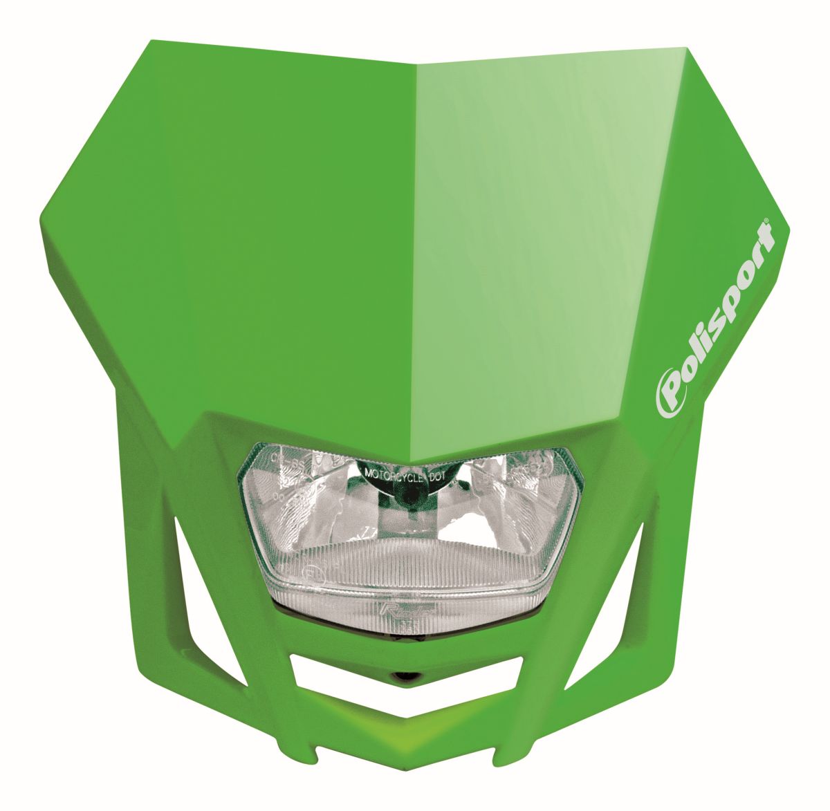 Headlight POLISPORT LMX green 05