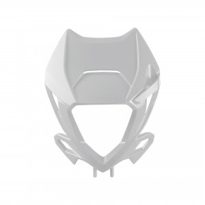 Headlight Mask POLISPORT bela