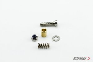 Screw -nut-spacer-washer spring PUIG črna