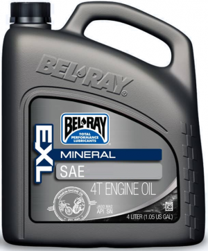 Motorno olje Bel-Ray EXL MINERAL 4T 20W-50 4 l