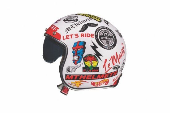 Helmet MT Helmets LE MANS 2 SV A0 - 00 L